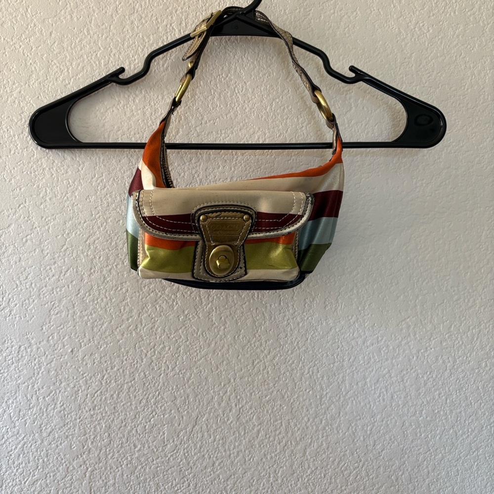 Striped Multicolor Women’s Shoulder Bag